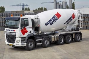 Autoreclame Vrachtwagen Noppert Beton